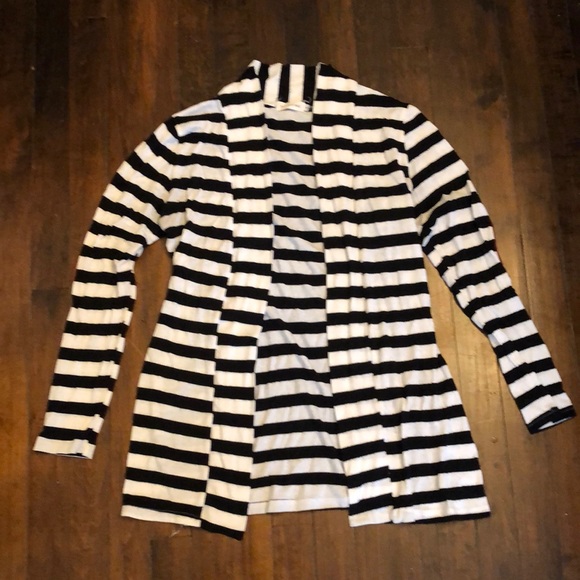 Thx Giving Striped Cardigan - Picture 1 of 4